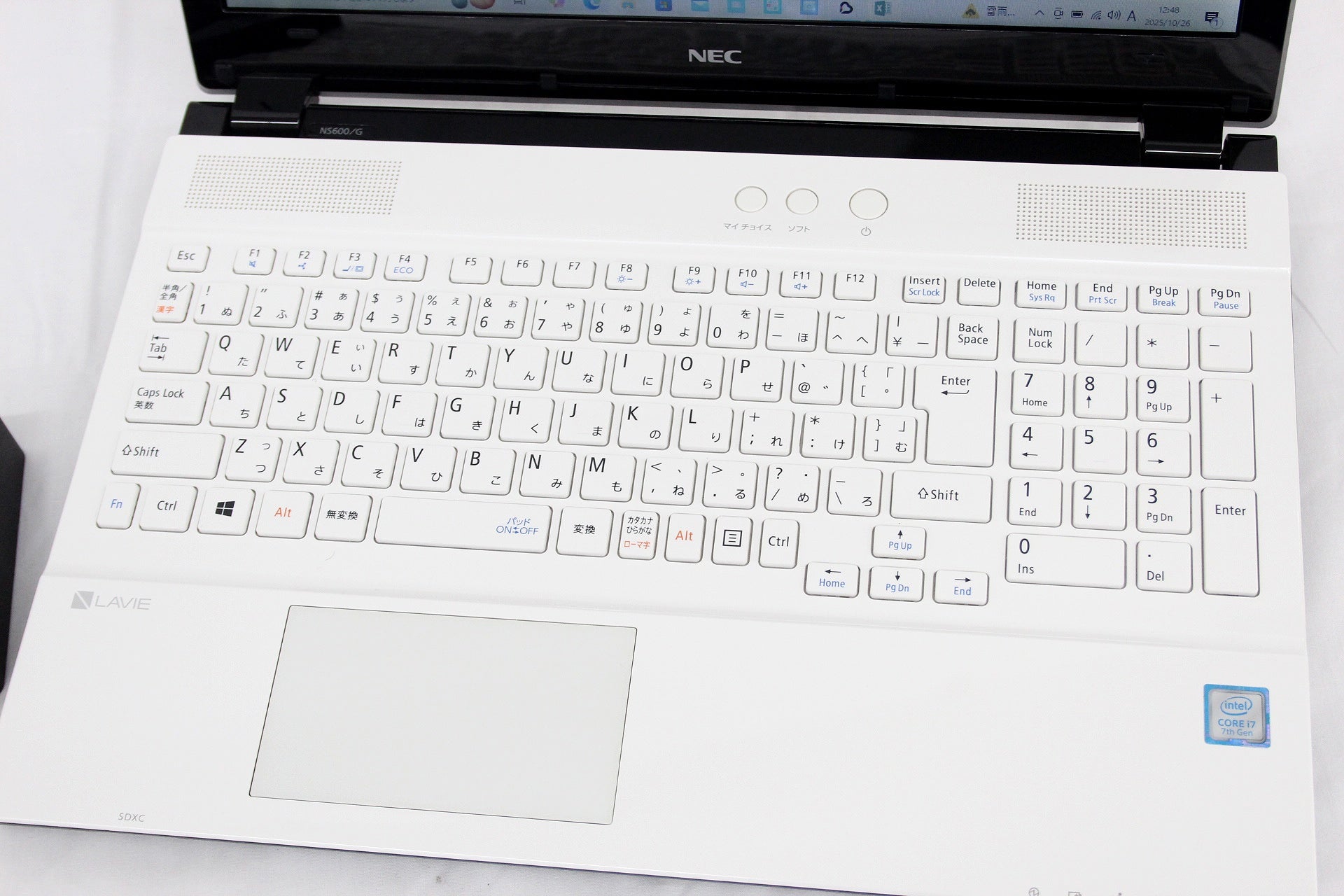 NEC NS600/GAW PC - NS600GAW (Windows10/メモリ16GB/corei7/HDD1TB/15.6型) クリスタルホワイト LAVIE Note Standard ノートPC パソコン - 安心保証・業界最安値の販売 福助