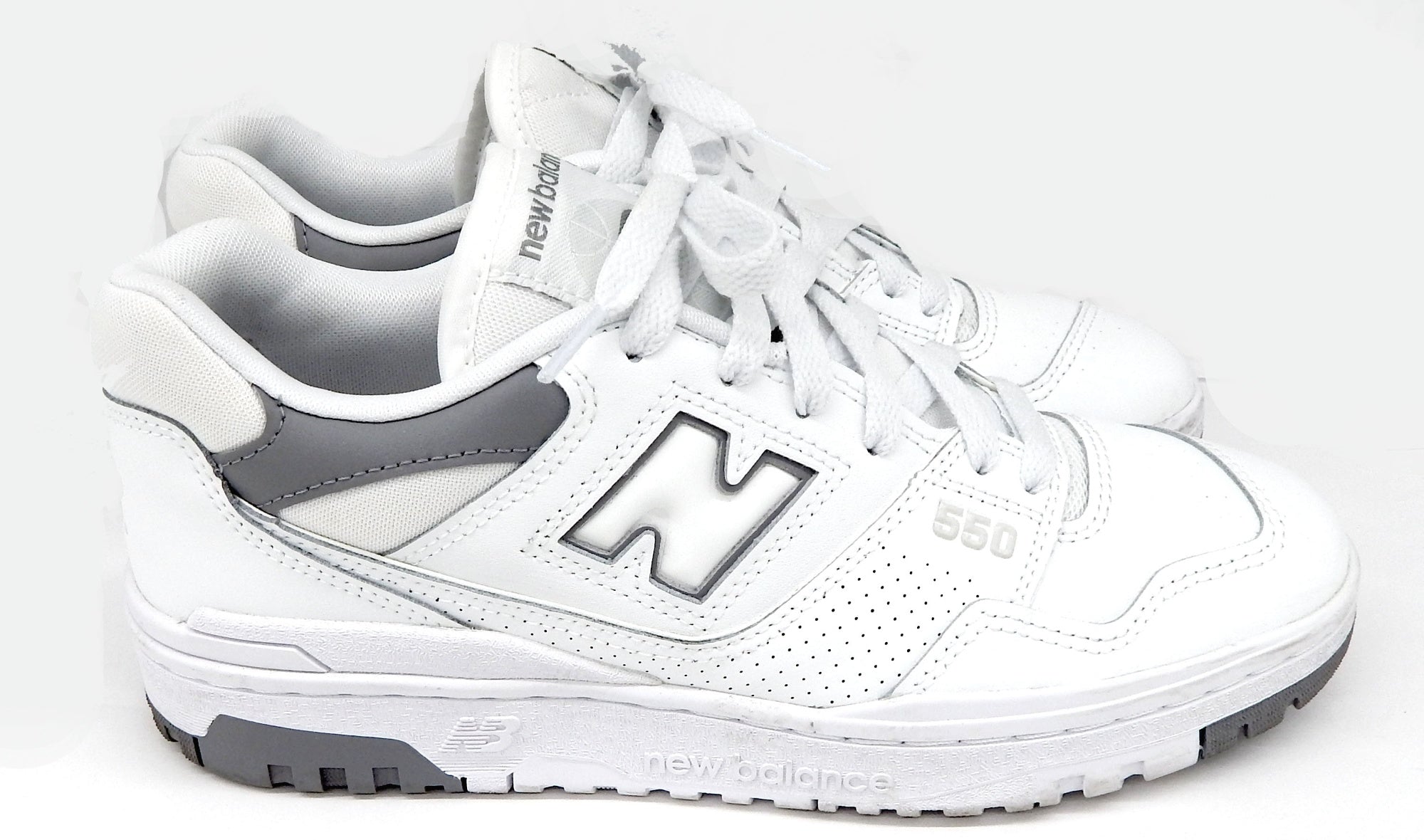 New Balance ニューバランス スニーカー BB550 SWA WHITE/GRAY サイズ25.5cm - 安心保証・業界最安値の販売 福助