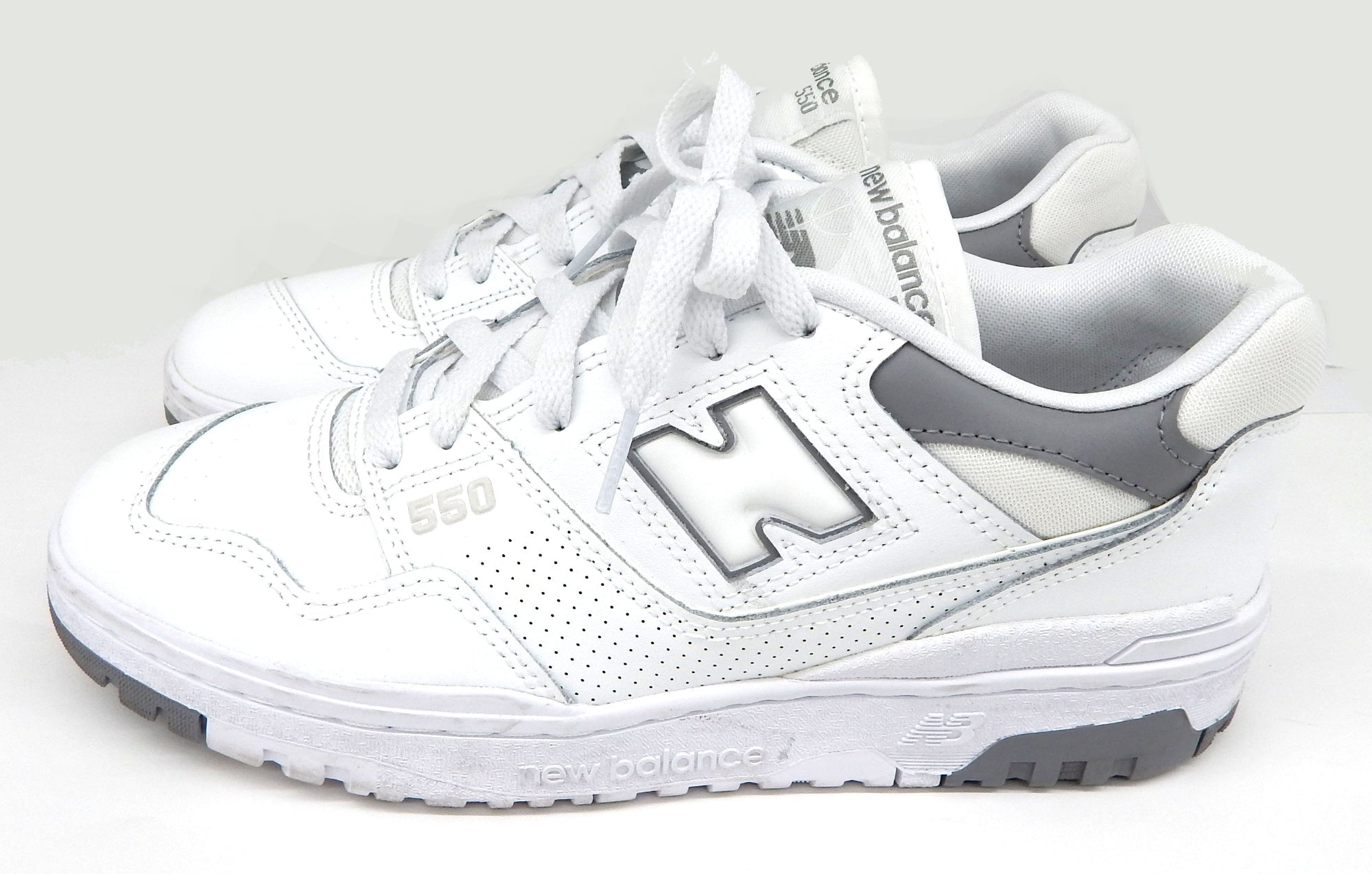 New Balance ニューバランス スニーカー BB550 SWA WHITE/GRAY サイズ25.5cm - 安心保証・業界最安値の販売 福助