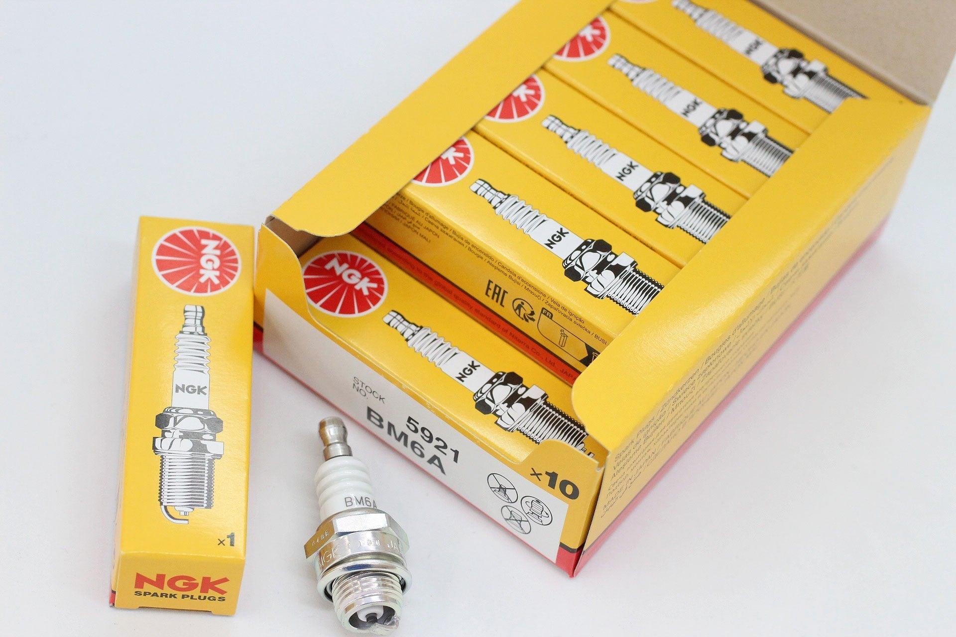 NGK(エヌジーケー) 5921 BM6A 標準スパークプラグ ×10本セット - 安心保証・業界最安値の販売 福助