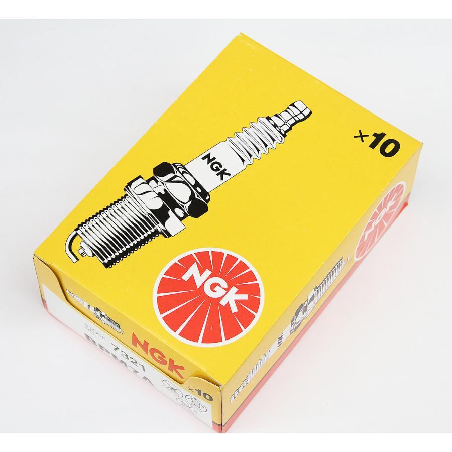 NGK スパーク プラグ 品番 BPM7A 7321 分離型 10本セット エヌジーケー 日本特殊陶業 AX - 0732 - 安心保証・業界最安値の販売 福助