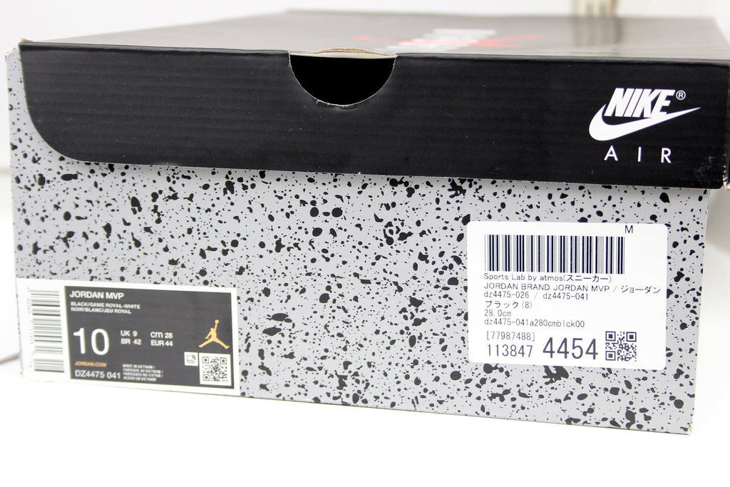 NIKE(ナイキ) スニーカー DZ4475 - 041 JORDAN MVP ジョーダンMVP ブラック/ゲームロイヤル 28.0cm - 安心保証・業界最安値の販売 福助