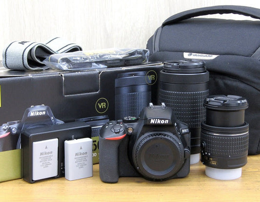 Nikon ニコン デジタル一眼レフカメラ D5600 ダブルズームキット ブラック D5600WZBK - 電動工具・楽器・ブランド・住設家電も総合リユース｜リサイクルショップ福助