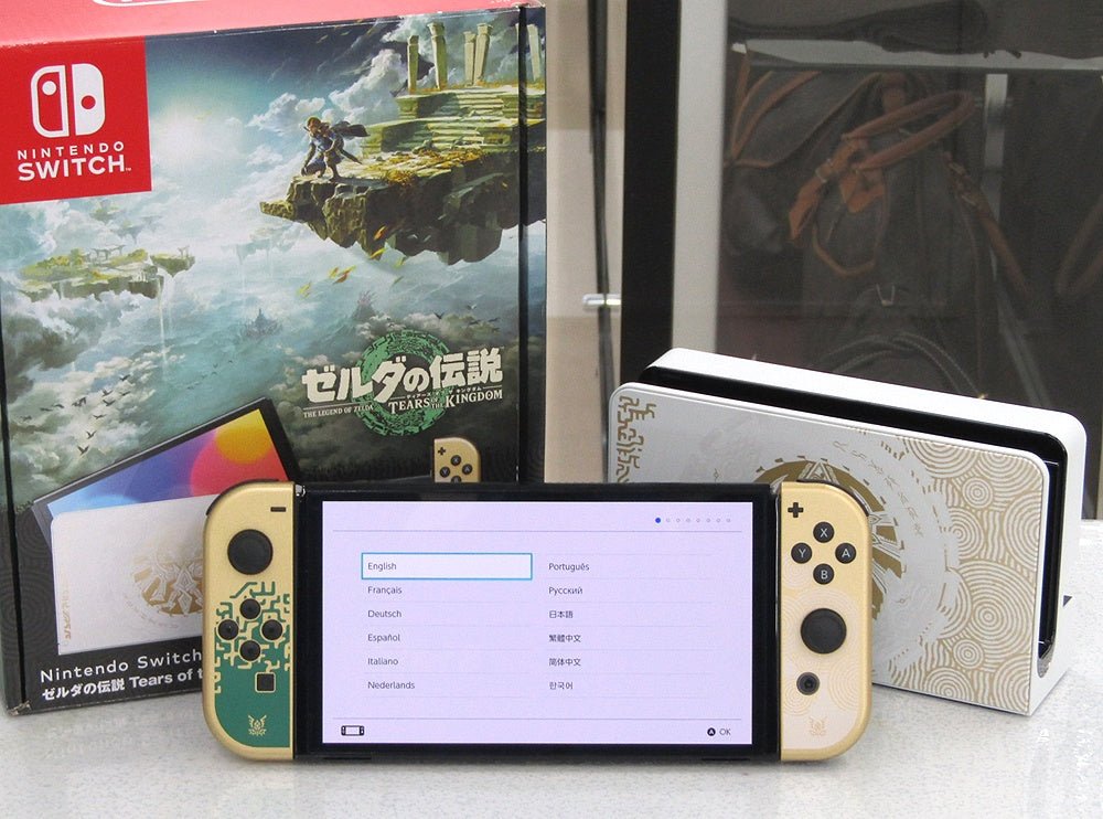 任天堂スイッチ 本体 Nintendo Switch 有機ELモデル HEG - S - KDAAA ゼルダの伝説 ティアーズ オブ ザ キングダムエディション - 安心保証・業界最安値の販売 福助