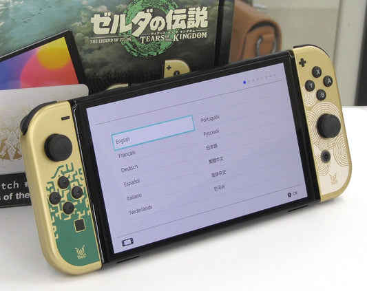 任天堂スイッチ 本体 Nintendo Switch 有機ELモデル HEG - S - KDAAA ゼルダの伝説 ティアーズ オブ ザ キングダムエディション - 安心保証・業界最安値の販売 福助