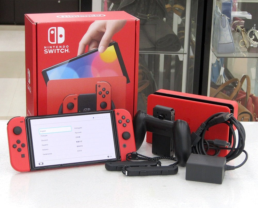 任天堂スイッチ Nintendo Switch 有機ELモデル マリオレッド HEG - S - RAAAA 本体 - 安心保証・業界最安値の販売 福助
