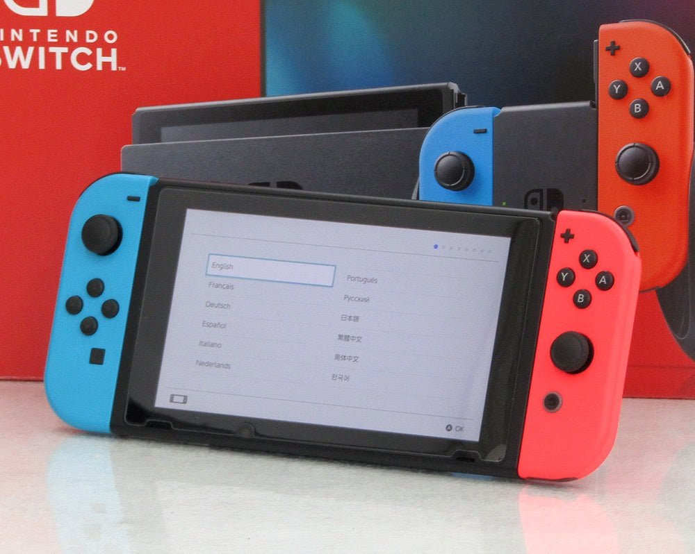 Nintendo Switch (ニンテンドースイッチ) Joy - Con(L) ネオンブルー/(R) ネオンレッド HAD - S - KABAA 任天堂 - 安心保証・業界最安値の販売 福助