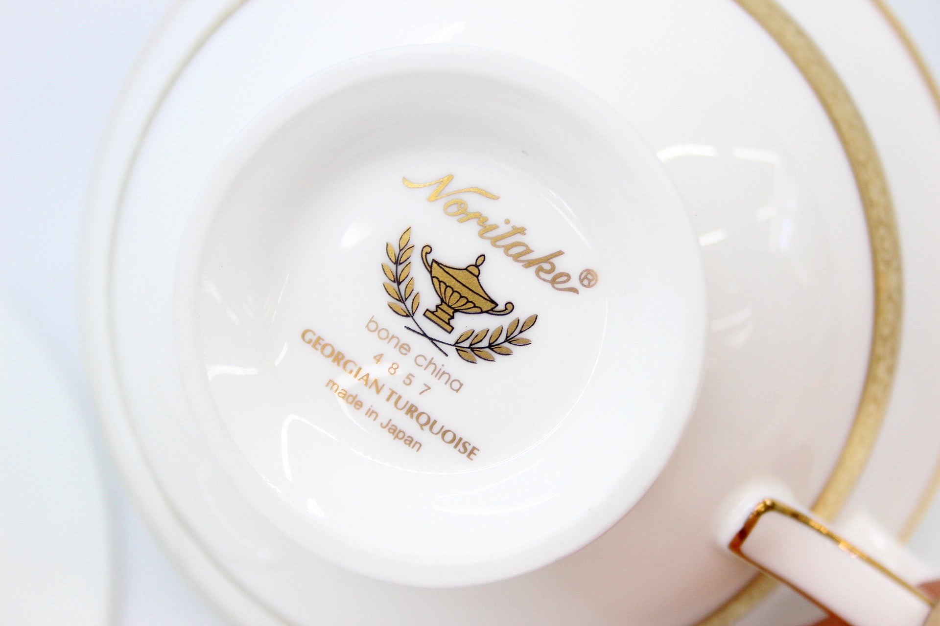 Noritake(ノリタケ) GEORGIAN TURQUOISE ジョージアンターコイズ カップ&ソーサー 220ml - 安心保証・業界最安値の販売 福助