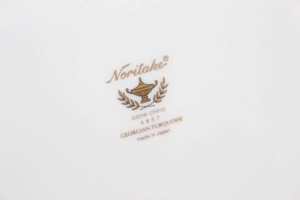 Noritake(ノリタケ) GEORGIAN TURQUOISE ジョージアンターコイズ 27.5cmプレート/皿 - 安心保証・業界最安値の販売 福助