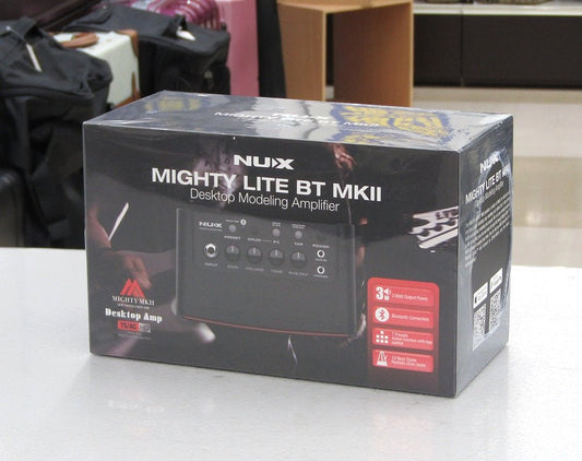 NUX ニューエックス Mighty Lite BT MKII 自宅練習用小型ギターアンプ モデリングアンプ Bluetooth対応 - 安心保証・業界最安値の販売 福助