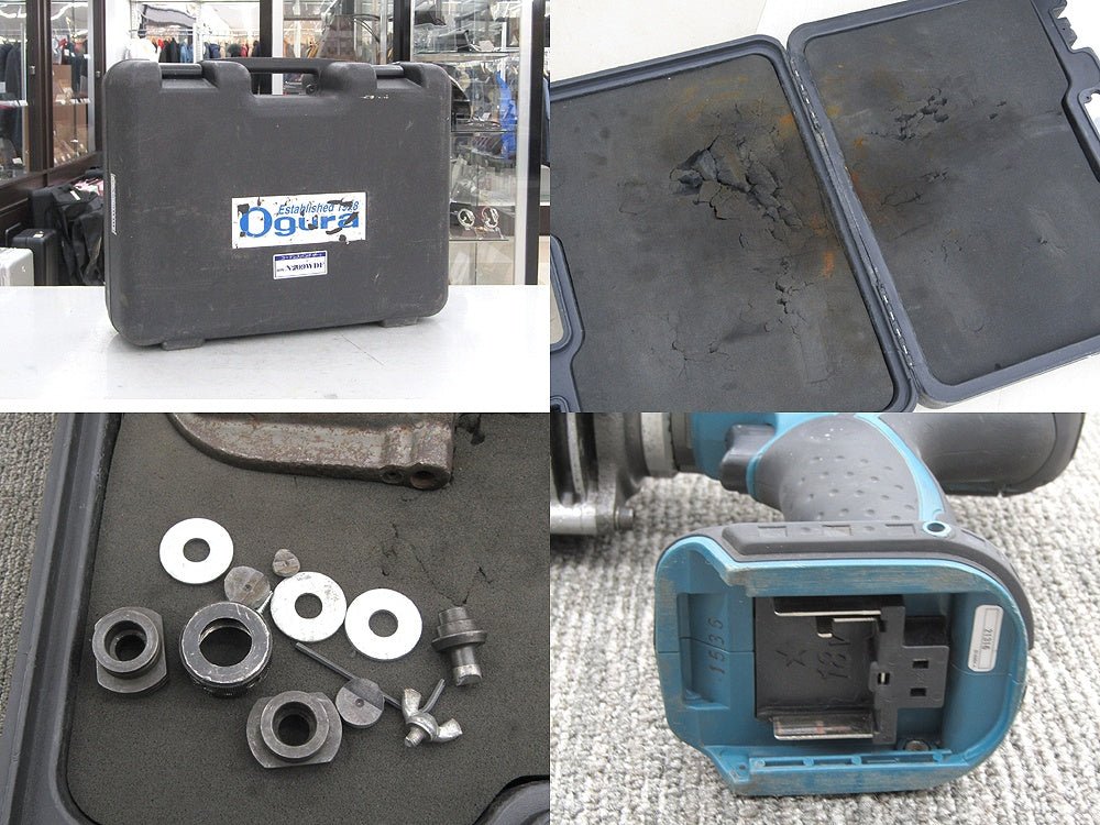 ogura オグラ コードレス油圧式パンチャー HPC - N209WDF 18V 複動式 - 電動工具・楽器・ブランド・住設家電も総合リユース｜リサイクルショップ福助