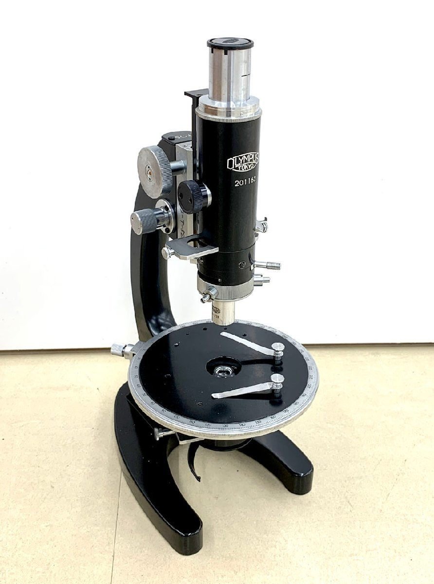 OLYMPUS オリンパス POS 実体顕微鏡 V型 VS - 5 収納ケース付き 偏光顕微鏡 付属品多数 - 安心保証・業界最安値の販売 福助