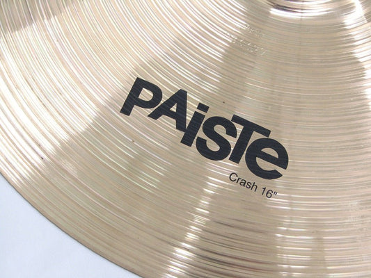 PAISTE パイステ クラッシュシンバル 802 CRASH16 - 電動工具・楽器・ブランド・住設家電も総合リユース｜リサイクルショップ福助