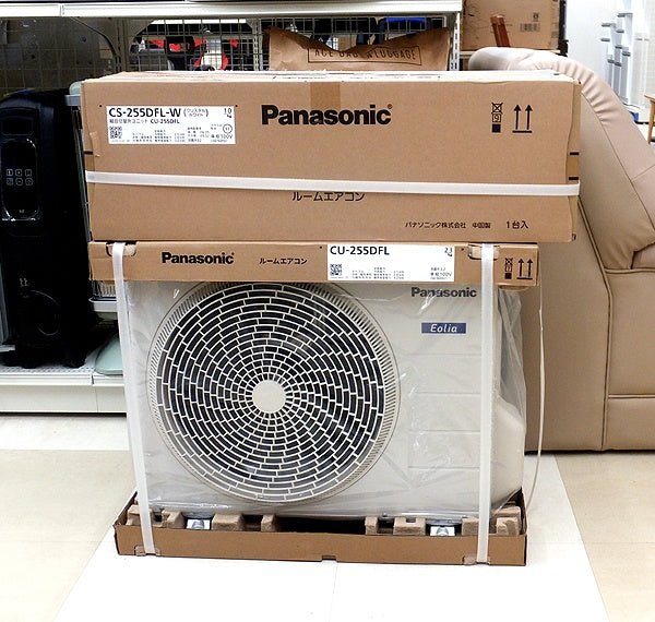Panasonic(パナソニック) ルームエアコン エオリア CS - 255DFL - W [クリスタルホワイト] 冷房10畳/暖房8畳まで 2025年モデル - 安心保証・業界最安値の販売 福助