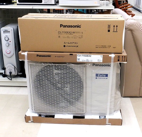 Panasonic(パナソニック) ルームエアコン エオリア CS - 715DEX2 - W [クリスタルホワイト] 冷房30畳/暖房23畳まで 2025年モデル - 安心保証・業界最安値の販売 福助