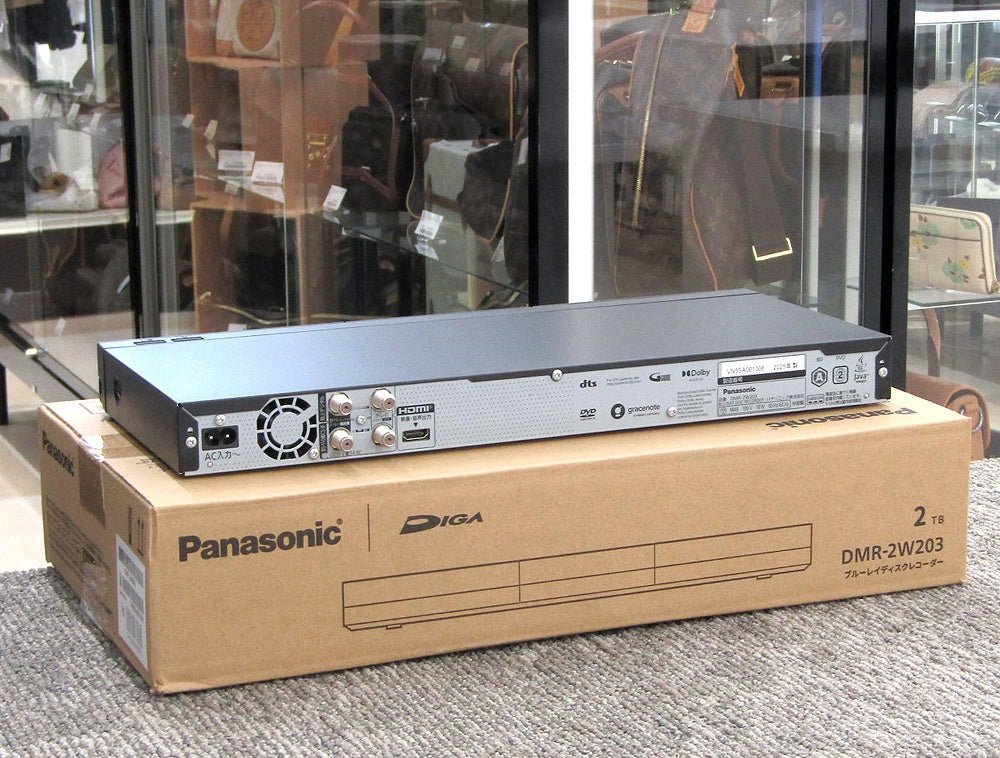 Panasonic パナソニック DMR - 2W203 2TB 2チューナー ブルーレイレコーダー DIGA どこでもディーガ対応 Blu - Ray - 電動工具・楽器・ブランド・住設家電も総合リユース｜リサイクルショップ福助