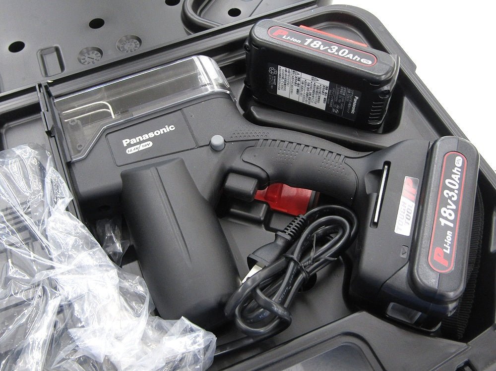 Panasonic パナソニック EZ45A3PN2G - B 充電角穴カッター デュアル(14.4V/18V対応) ブラック - 電動工具・楽器・ブランド・住設家電も総合リユース｜リサイクルショップ福助