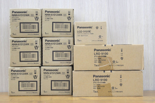 Panasonic(パナソニック) LEDダウンライト 9点セット(NNN61512WK×6/LGD9101K/LRD9100×2) - 電動工具・楽器・ブランド・住設家電も総合リユース｜リサイクルショップ福助