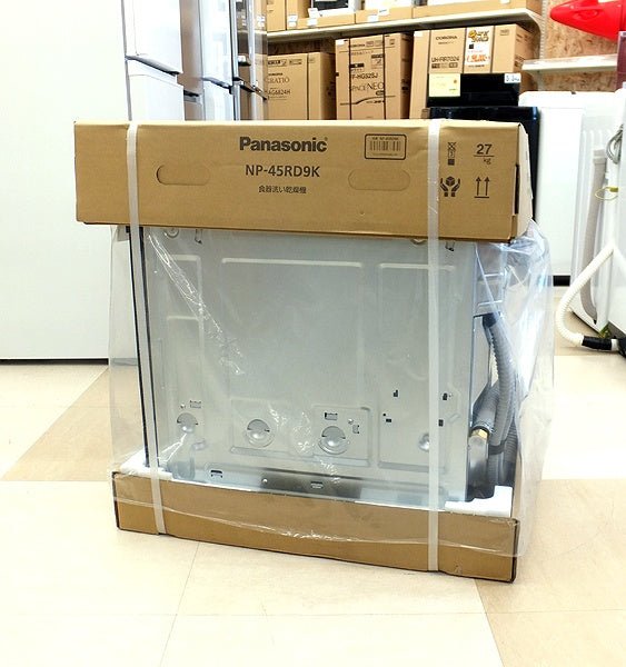 Panasonic(パナソニック) NP - 45RD9K ビルトイン食器洗い乾燥機 幅45cm ドアパネル型 - 安心保証・業界最安値の販売 福助