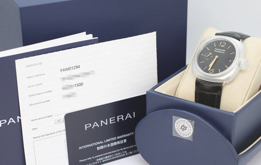 PANERAI(パネライ) Radiomir Quaranta PAM01294 ラジオミール クアランタ 自動巻 黒文字番 - 電動工具・楽器・ブランド・住設家電も総合リユース｜リサイクルショップ福助