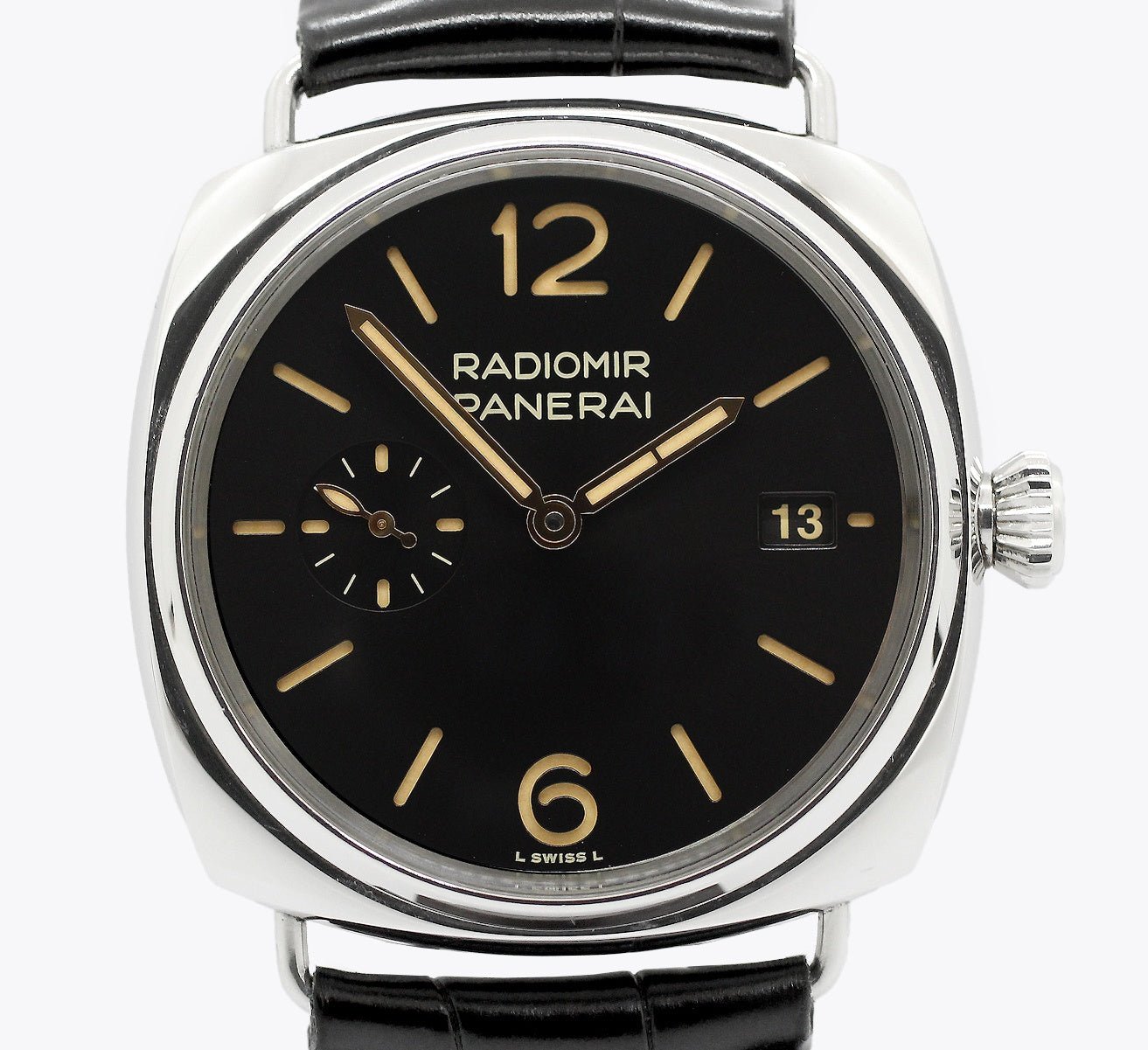 PANERAI(パネライ) Radiomir Quaranta PAM01294 ラジオミール クアランタ 自動巻 黒文字番 - 電動工具・楽器・ブランド・住設家電も総合リユース｜リサイクルショップ福助