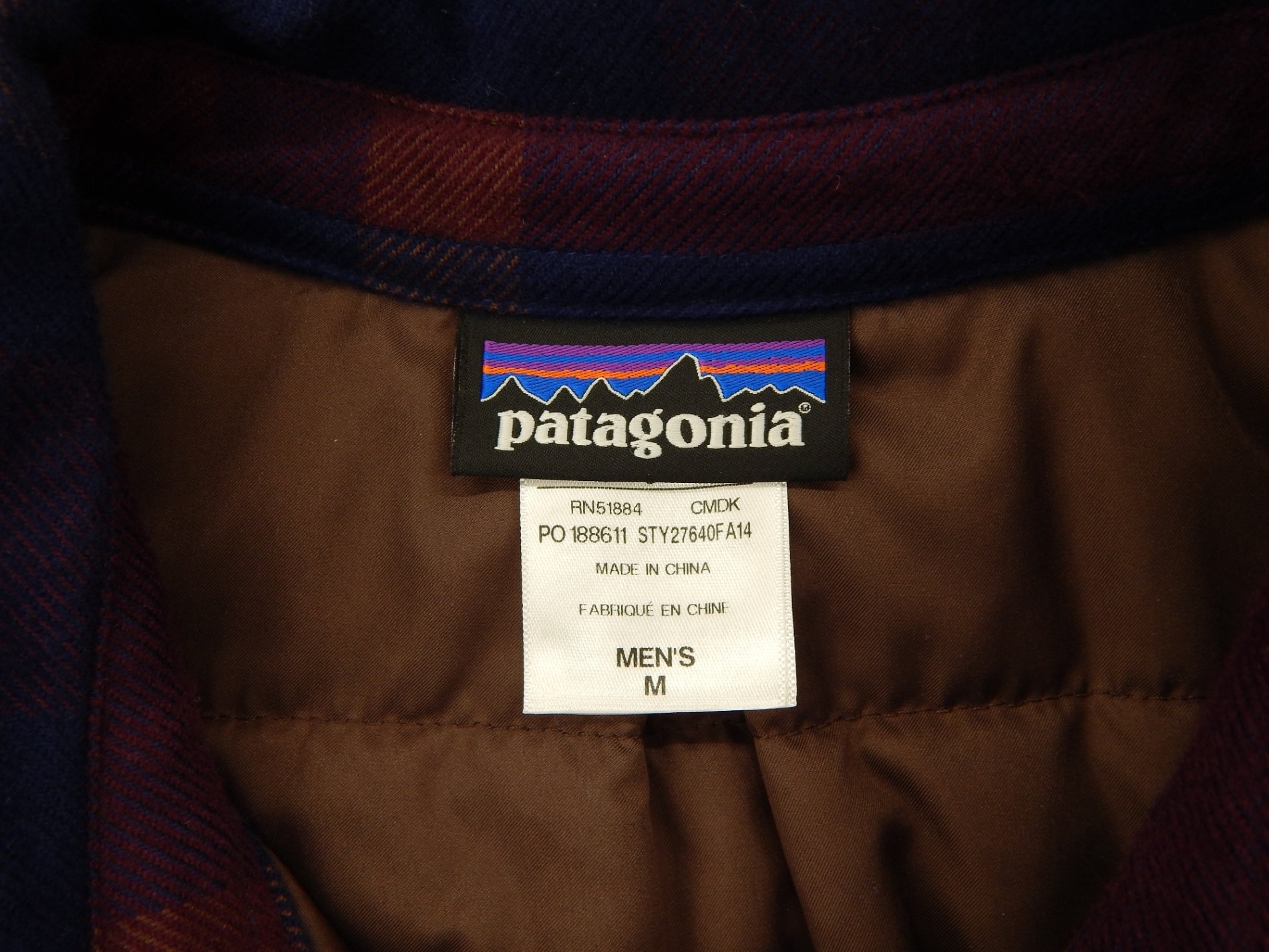 patagonia パタゴニア インサレーテッド フィヨルド フランネル STY27640 Mサイズ - 安心保証・業界最安値の販売 福助