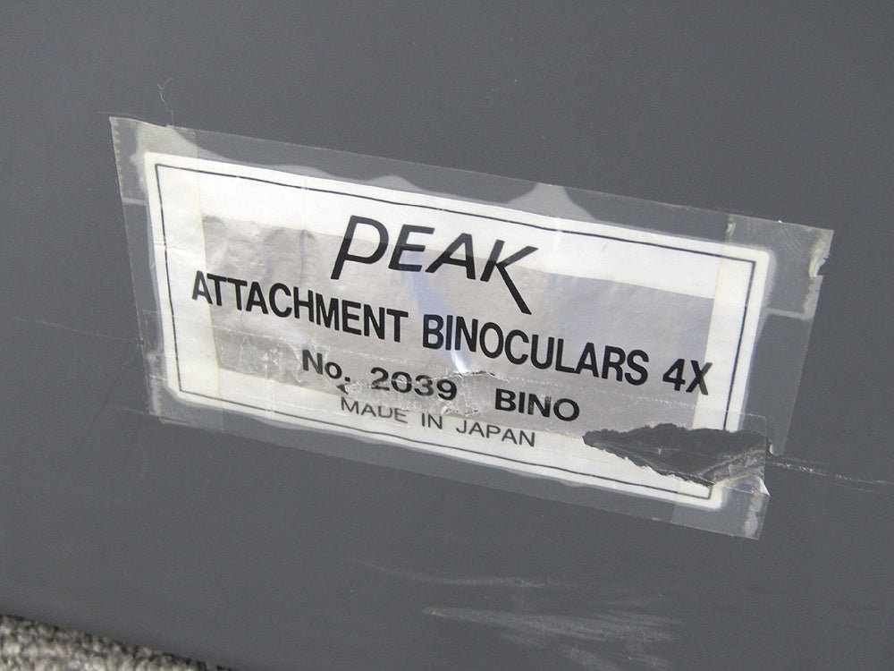 PEAK ピーク 反射式実体鏡 No.2039 BINO ATTACHMENT BINOCULARS 4X 鏡式 ミラー式 - 電動工具・楽器・ブランド・住設家電も総合リユース｜リサイクルショップ福助