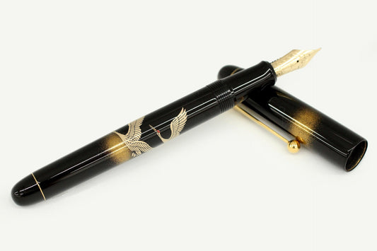 PILOT (パイロット) 万年筆 双鶴 蒔絵 ペン先 K14 10号 M - 安心保証・業界最安値の販売 福助