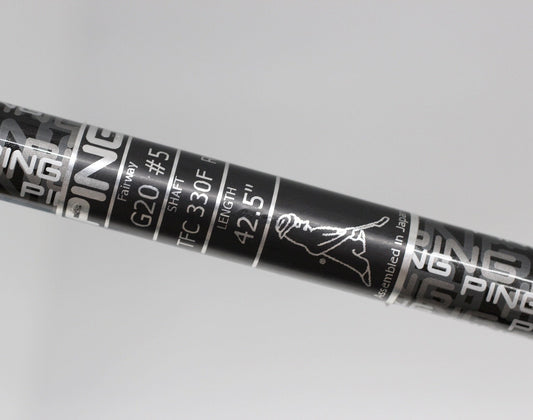 PING(ピン) フェアウェイウッド G20 5W 18° ゴルフクラブ TFC330F R 42.5 REGULAR - 安心保証・業界最安値の販売 福助