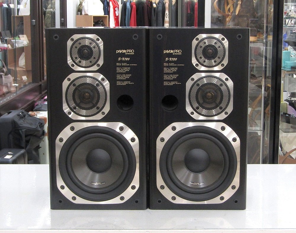 Pioneer パイオニア スピーカーペア S - X720 3Way 22cmウーファー 6Ω - 安心保証・業界最安値の販売 福助