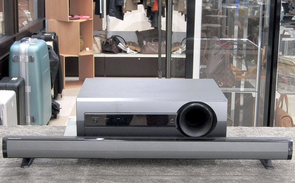 Pioneer パイオニア サブウーファー/サラウンドバーセット SA-SWR33/S-SB550 - 電動工具・楽器・ブランド・住設家電も総合リユース｜リサイクルショップ福助