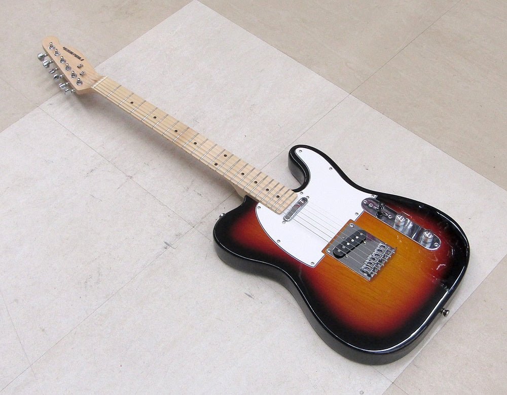 PLAYTECH プレイテック エレキギター TL250 Maple Sunburst テレキャスタイプ - 安心保証・業界最安値の販売 福助