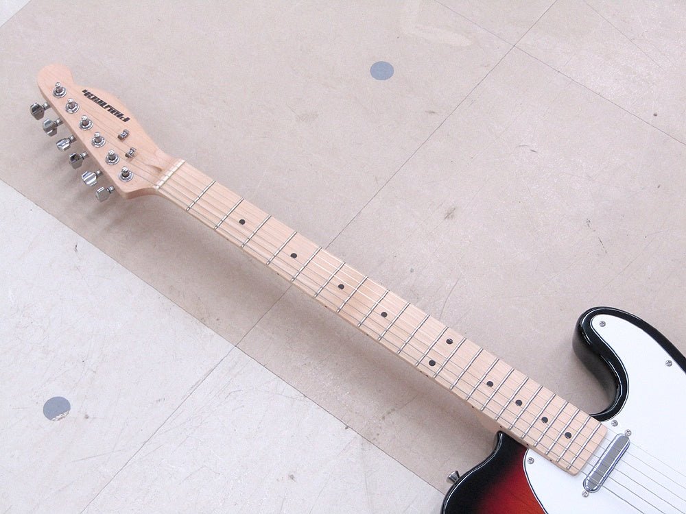 PLAYTECH プレイテック エレキギター TL250 Maple Sunburst テレキャスタイプ - 安心保証・業界最安値の販売 福助