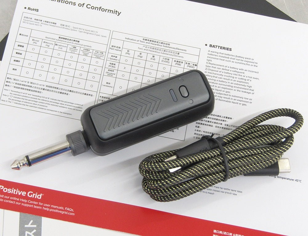 Positive Grid Spark NEO ヘッドホン型ギターアンプ/ワイヤレスヘッドホン Bluetooth接続 ポジティブグリッド スパーク ネオ - 電動工具・楽器・ブランド・住設家電も総合リユース｜リサイクルショップ福助