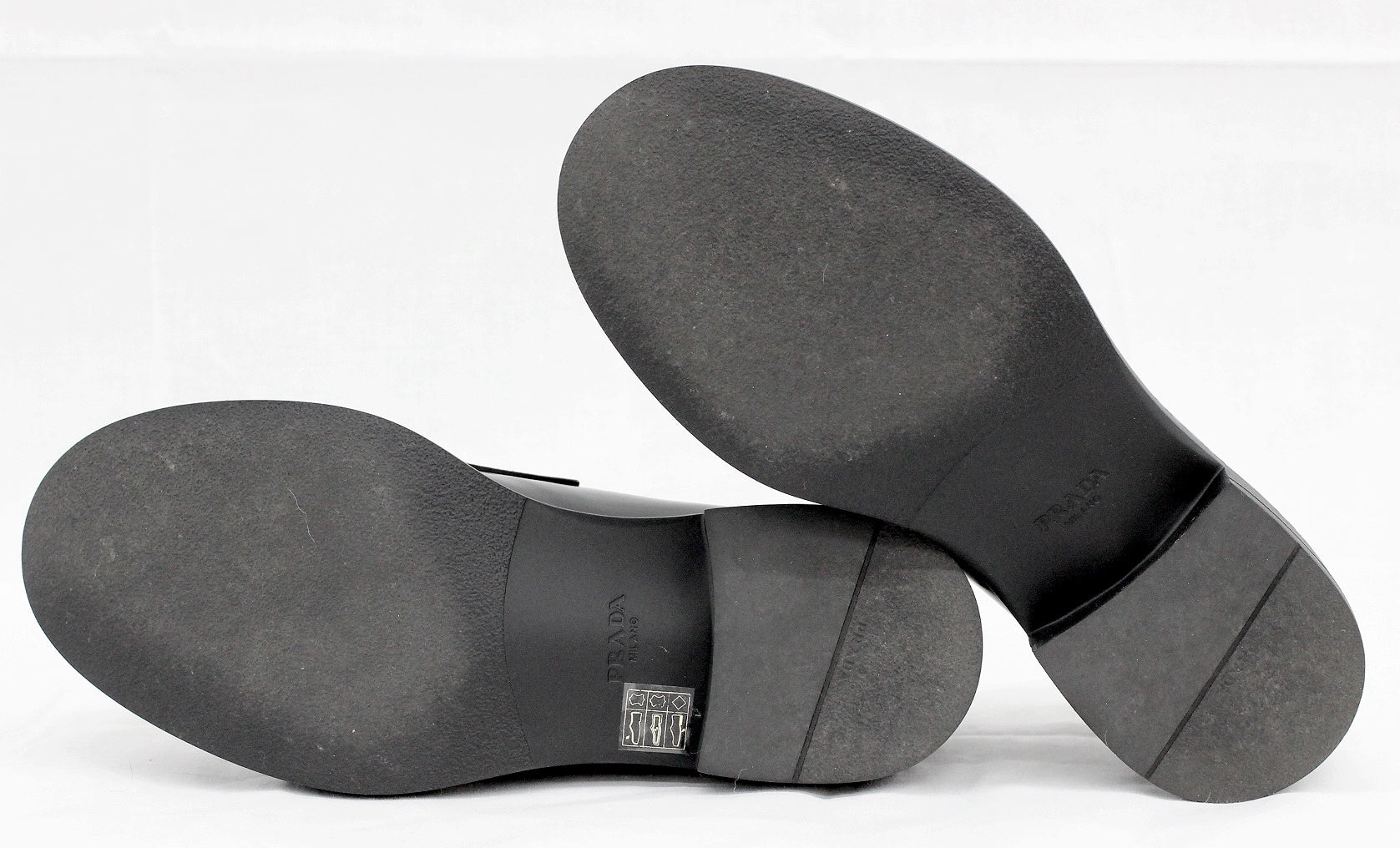 PRADA(プラダ) チョコレートブラッシュドレザー ローファー 2DE127 6 1/2(26.5cm相当) メンズ - 安心保証・業界最安値の販売 福助