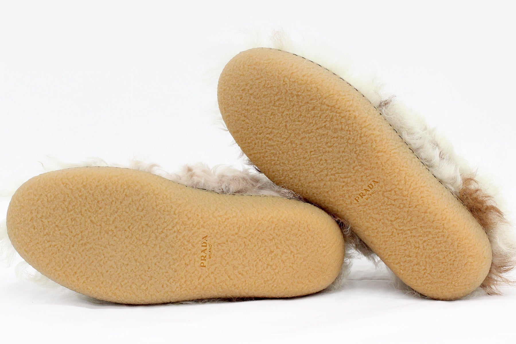 PRADA(プラダ) 2TG124 モカシン ファーシューズ メンズ 8(27cm相当) - 安心保証・業界最安値の販売 福助