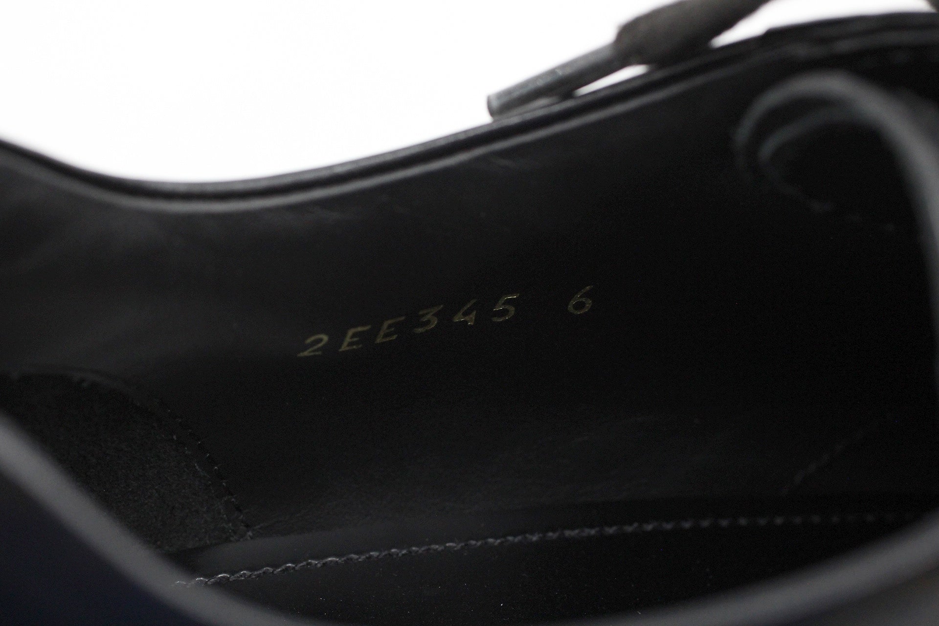 PRADA(プラダ) ブラッシュドレザーダービーシューズ 6(25~25.5cm相当) 2EE345 革靴 - 安心保証・業界最安値の販売 福助