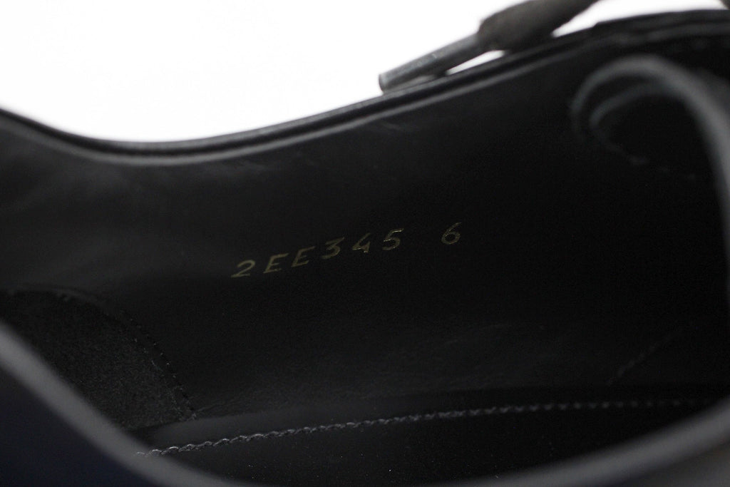 PRADA(プラダ) ブラッシュドレザーダービーシューズ 6(25~25.5cm相当) 2EE345 革靴 - 安心保証・業界最安値の販売 福助