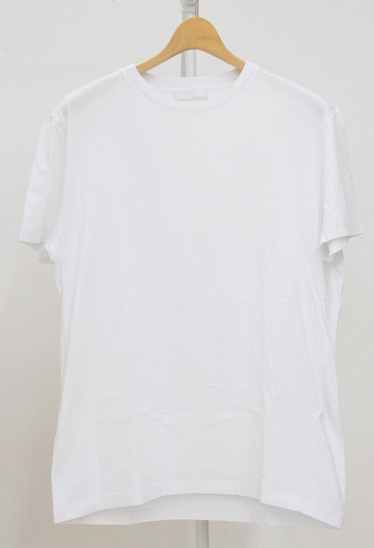 PRADA(プラダ) 白Tシャツ Lサイズ メンズ ホワイト 無地 コットン100% - 安心保証・業界最安値の販売 福助