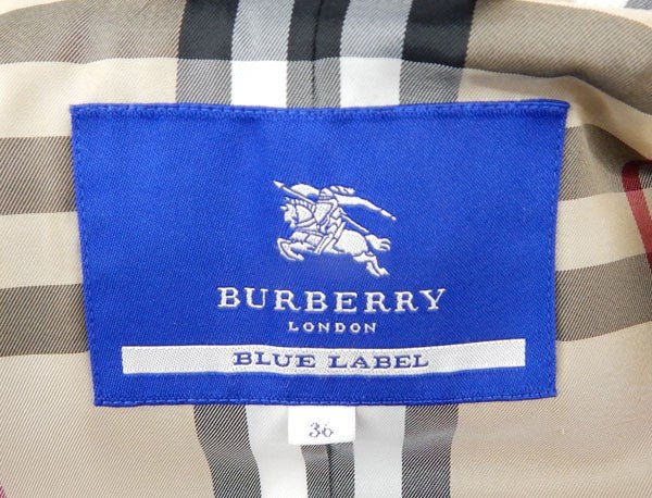 バーバリー ブルーレーベル コート レディース - 安心保証・業界最安値の販売 福助