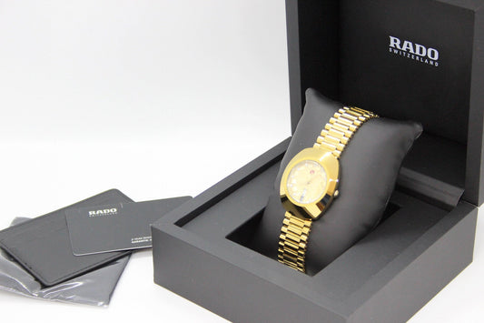 RADO(ラドー) ダイヤスター メンズ 腕時計 648.0413.3 デイデイト ダイヤ オートマ 自動巻き ウォッチ - 安心保証・業界最安値の販売 福助