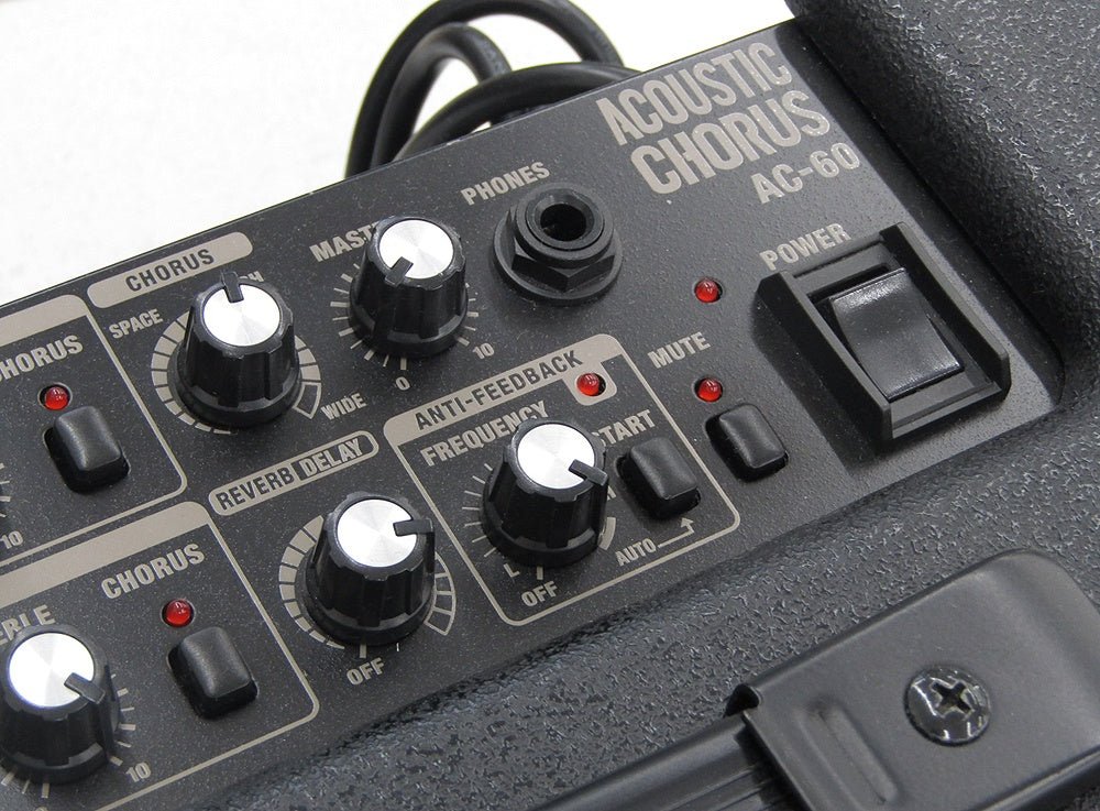 Roland/ローランド アコースティックギター用アンプ AC - 60 30+30W出力 専用キャリングケース付属 - 安心保証・業界最安値の販売 福助