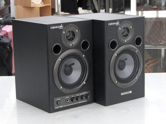 Roland ローランド MA - 15D(MA - 15DBKCW) モニタースピーカー ペア Digital Stereo Micro Monitor - 安心保証・業界最安値の販売 福助