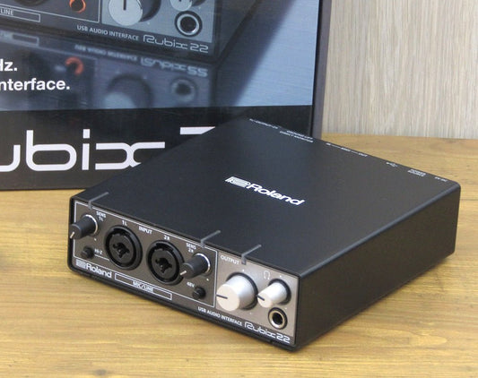 Roland ローランド USBオーディオインターフェイス RUBIX-22 - 電動工具・楽器・ブランド・住設家電も総合リユース｜リサイクルショップ福助
