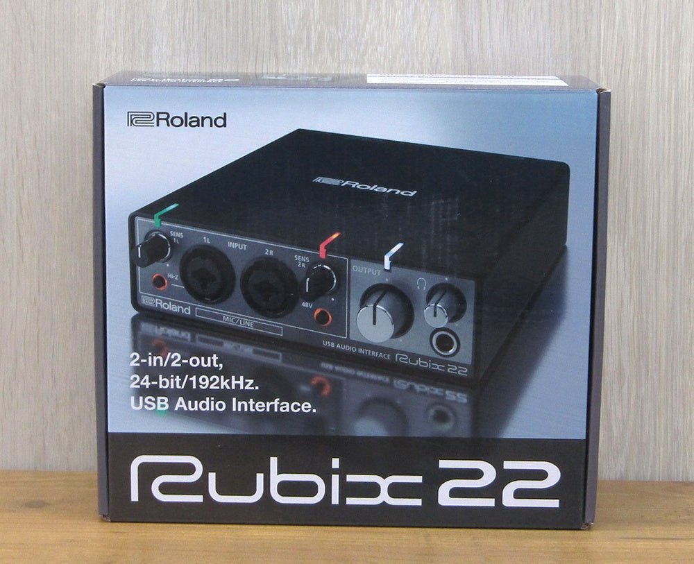 Roland ローランド USBオーディオインターフェイス RUBIX-22 - 電動工具・楽器・ブランド・住設家電も総合リユース｜リサイクルショップ福助