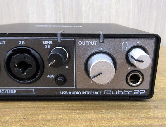Roland ローランド USBオーディオインターフェイス RUBIX-22 - 電動工具・楽器・ブランド・住設家電も総合リユース｜リサイクルショップ福助