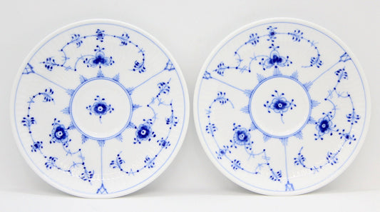 ROYAL COPENHAGEN(ロイヤルコペンハーゲン) ブルーフルーテッド プレイン カップ&ソーサー 1016756 2客セット ペア - 安心保証・業界最安値の販売 福助