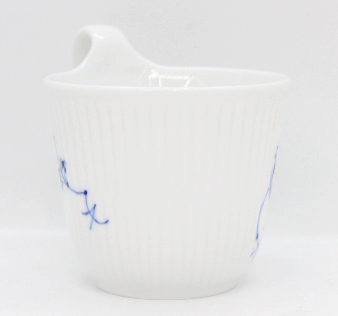 ROYAL COPENHAGEN(ロイヤルコペンハーゲン) ブルーフルーテッド アルファベット S マグカップ - 安心保証・業界最安値の販売 福助