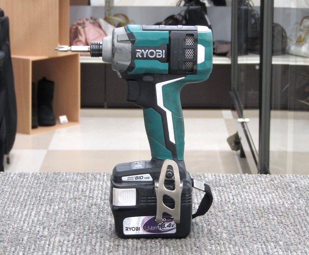 RYOBI リョービ 充電式インパクトドライバ 14.4V BID - 145 657600A - 電動工具・楽器・ブランド・住設家電も総合リユース｜リサイクルショップ福助