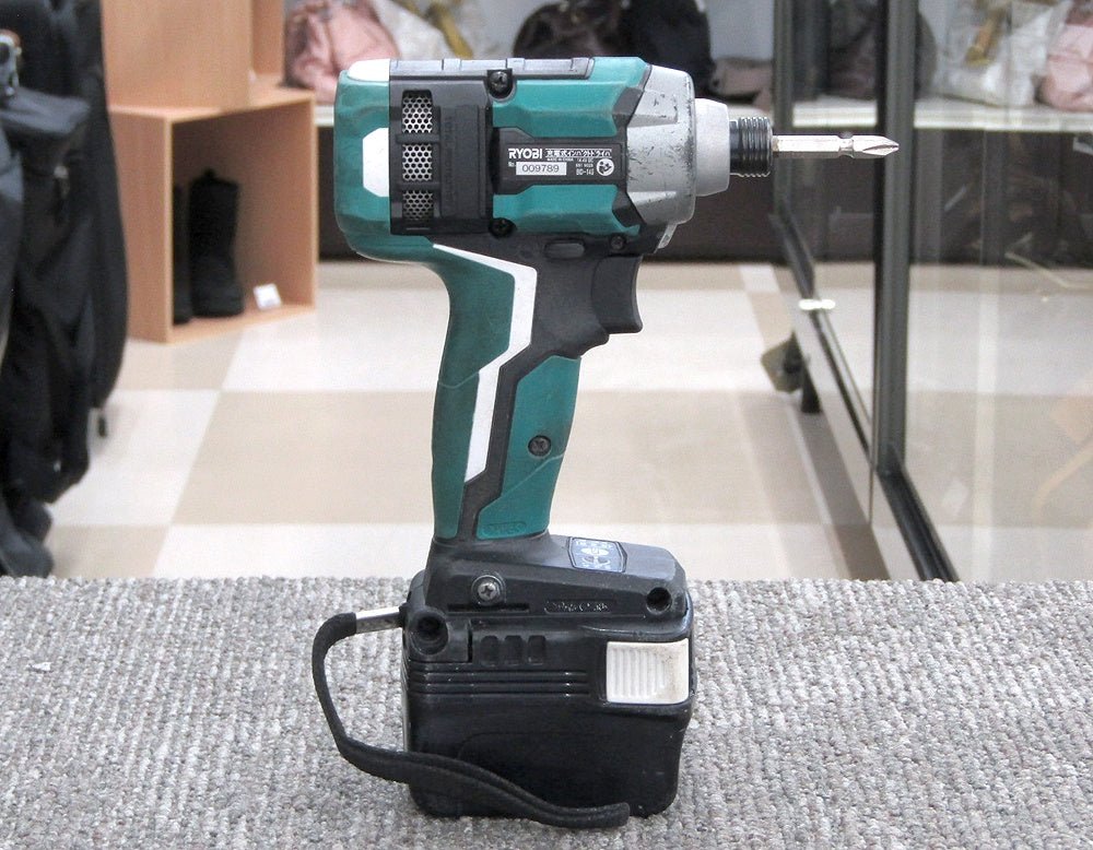 RYOBI リョービ 充電式インパクトドライバ 14.4V BID - 145 657600A - 電動工具・楽器・ブランド・住設家電も総合リユース｜リサイクルショップ福助